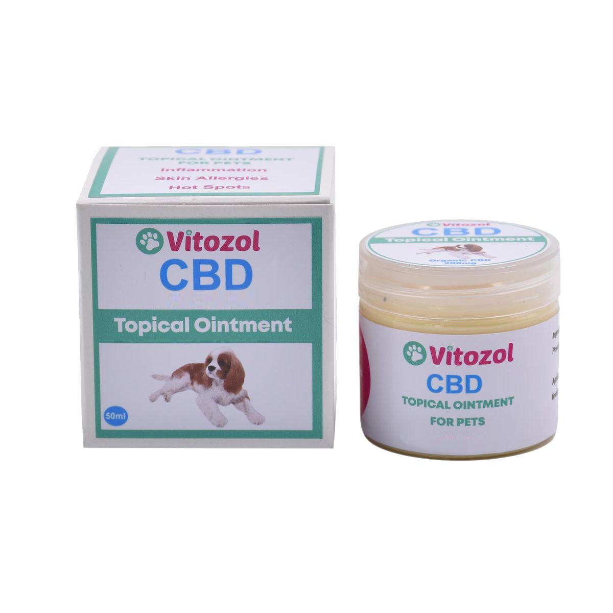 Vitozol CBD Topical Ointment for Pets (300mg)
