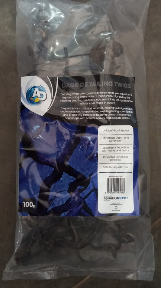 Dark Detailing Twigs 100g