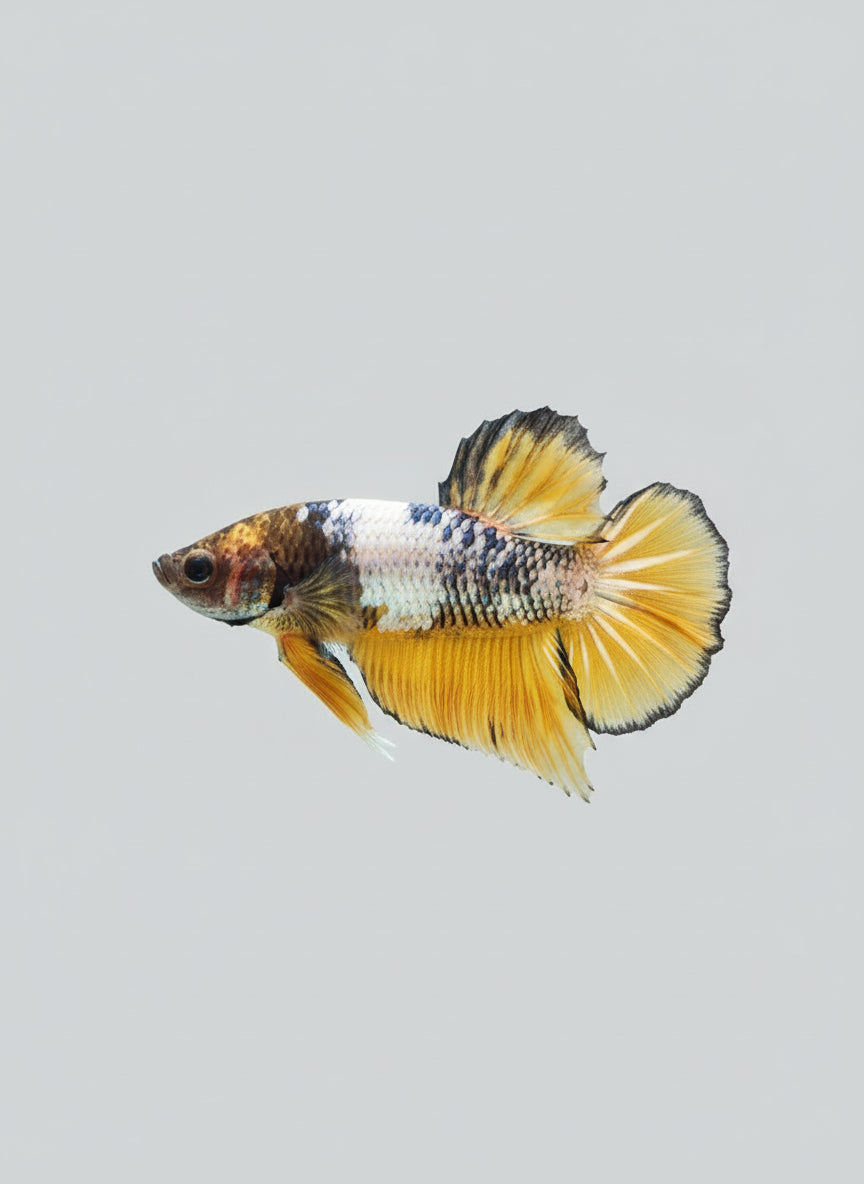 Betta- Yellow Dragon Plakat