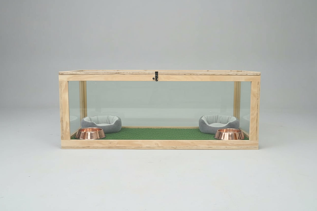 Wooden Frame Hamster Enclosures 4FT