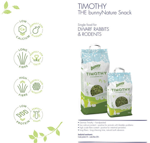 Bunny Nature Pure Timothy Hay 125g