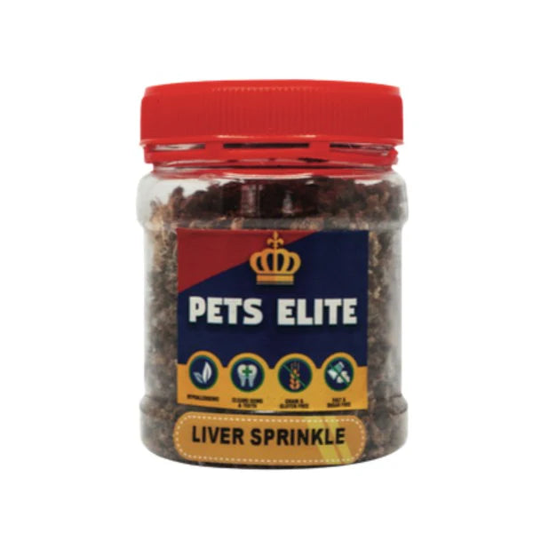 Pets Elite Liver Sprinkle Tub 90g