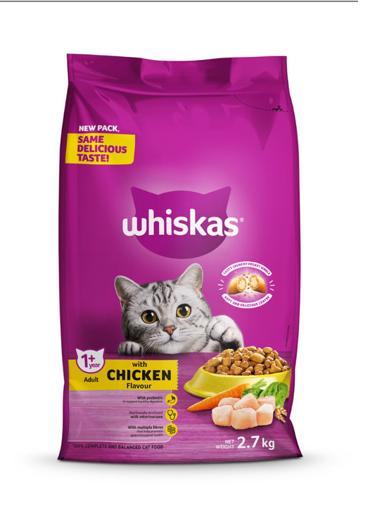 Whiskas Dry Adult - Chicken