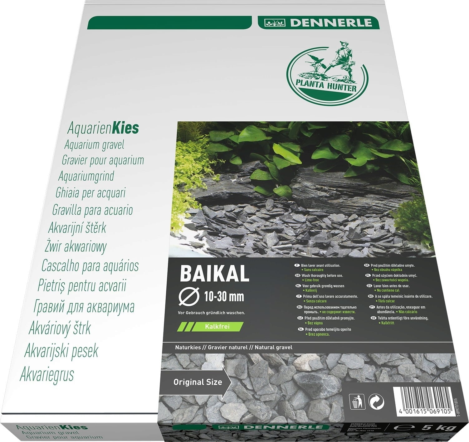 Dennerle Plantahunter Natural Gravel - Baikal (10-30mm)