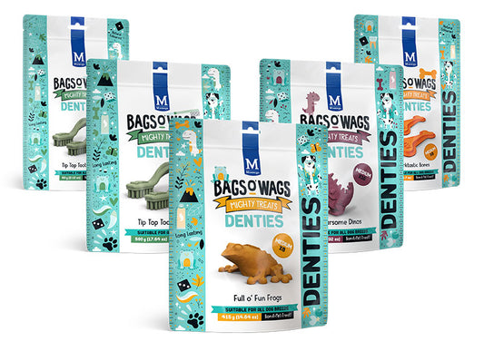 Montego Bags O Wags - Denties Frogs (8pc)