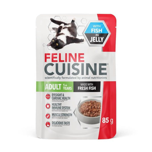 Feline Cuisine Adult Cat Pouches 85g
