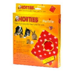 Hotties With Red Polka Dot & Fleece Cover