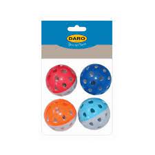 Daro Cat Toy Value Pack-Jingle Balls 4pc