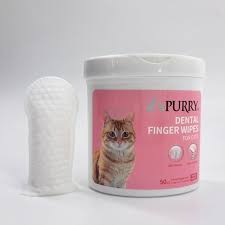 Purry Dental Finger Wipes For Cats