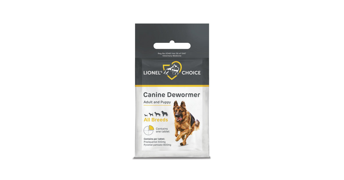 Lionel's Choice Canine Dewormer ( sold individually )