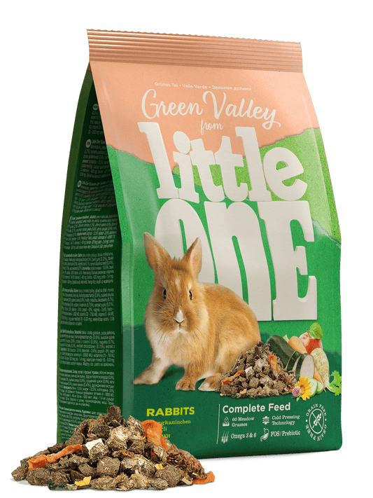 Little One GreenValley Fibre Food - Rabbits 750g