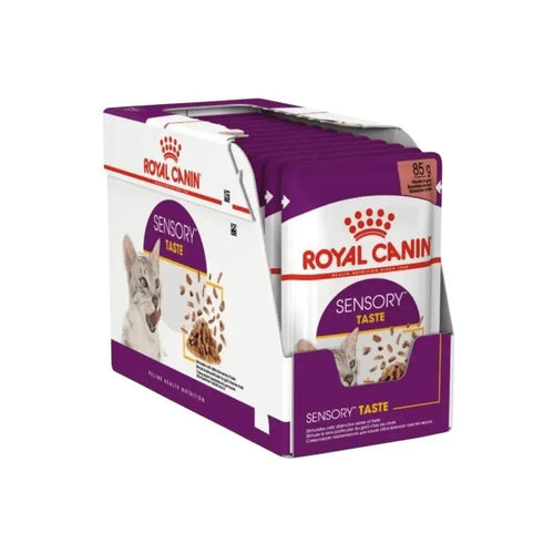 Royal Canin Sensory Taste Pouch in Gravy 85g - 12pc Box