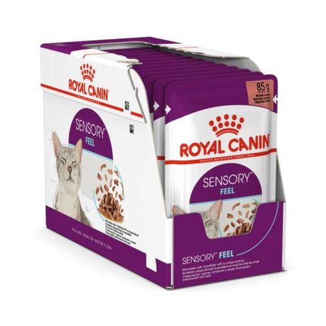 Royal Canin Sensory Feel Pouch 85g - 12pc Box