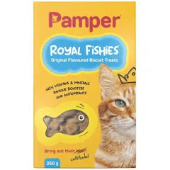 Pampers Royal Fishies Biscuit Cat treats