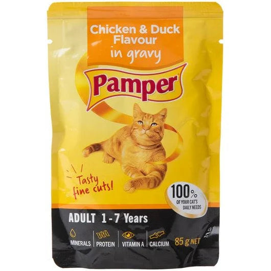 Pampers Wet Food - Chicken & Duck In Gravy 85g