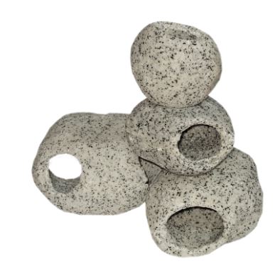 Akwa Hollow Rock Ornament Set - U-708B