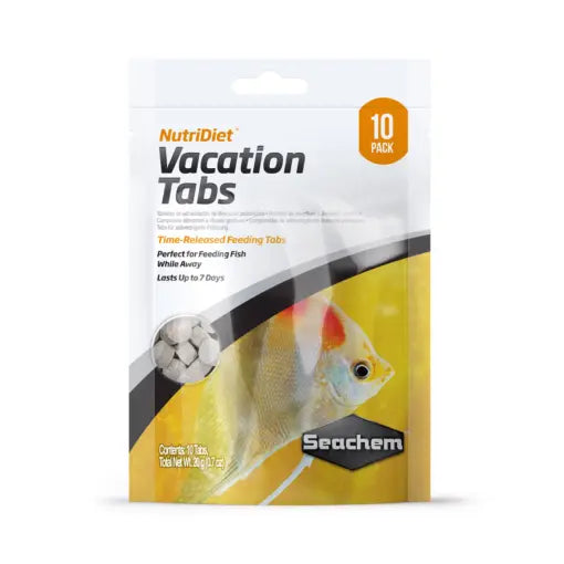 Seachem NutriDiet Vacation Tabs