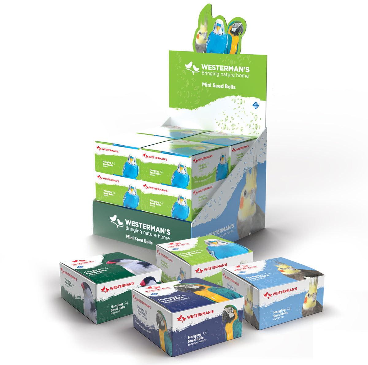 Westermans Mini Seed Bells 4PC