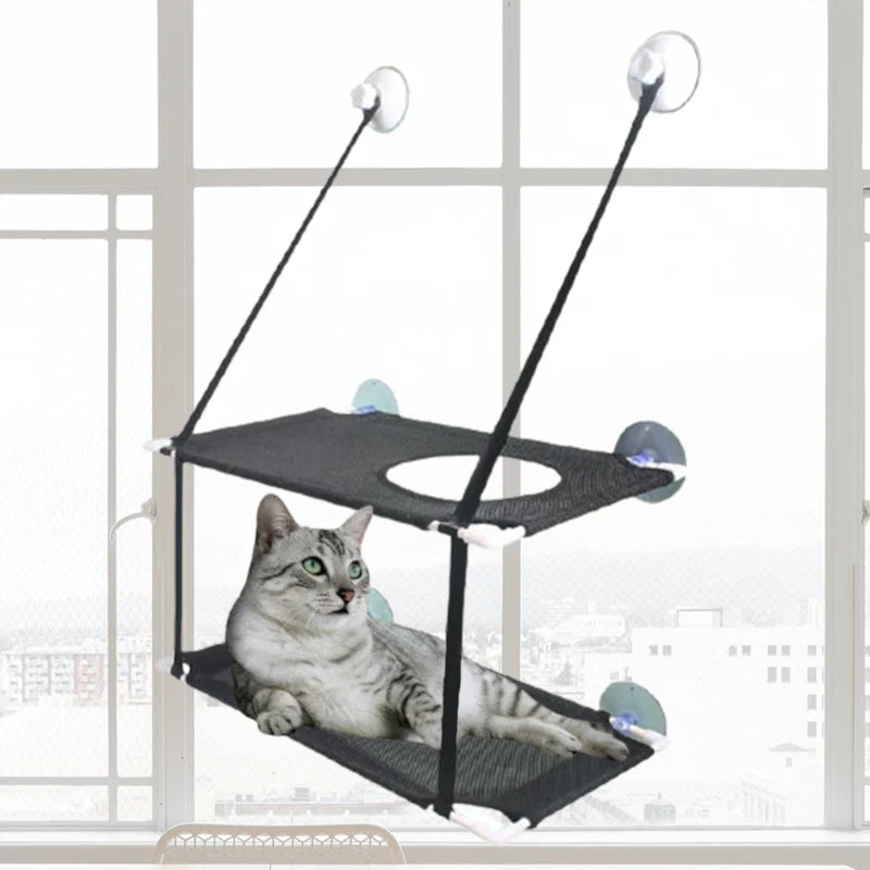 Cat hammock for car window best sale