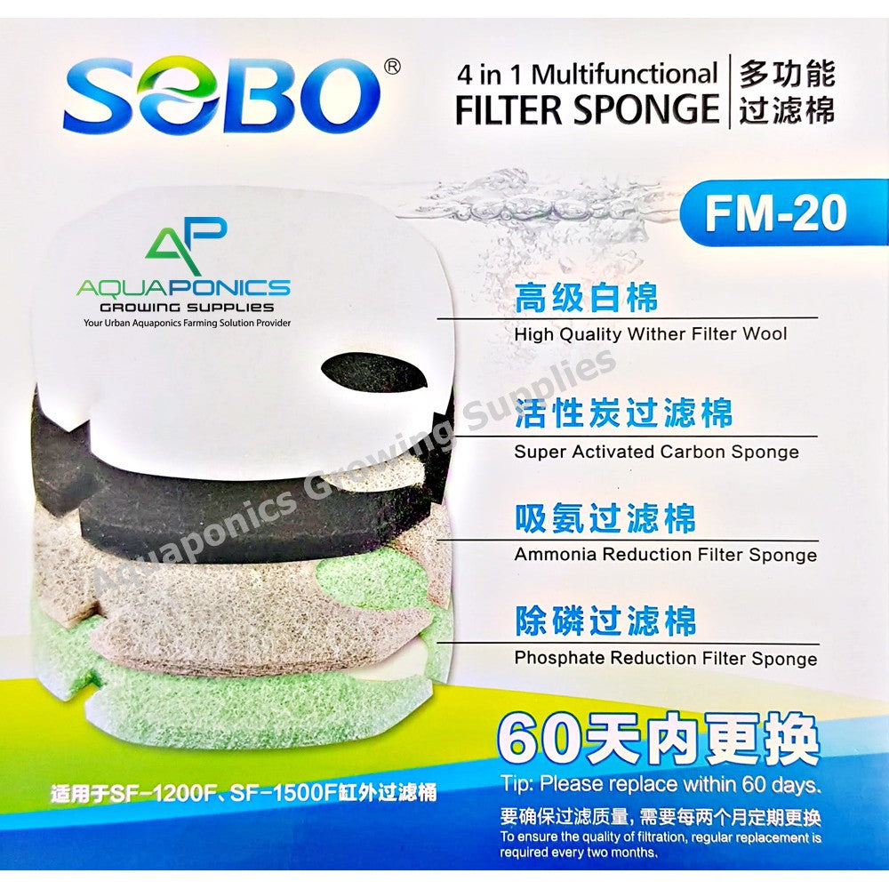 SEBO Canister Filter Sponge 4 in 1 Multifunctional Filter Sponge