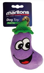 Marltons Egg Plant Dog Toy 6''