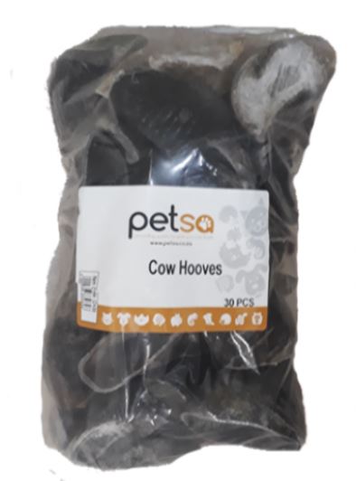 Petsa Smoked Cow Hooves - 30pcs