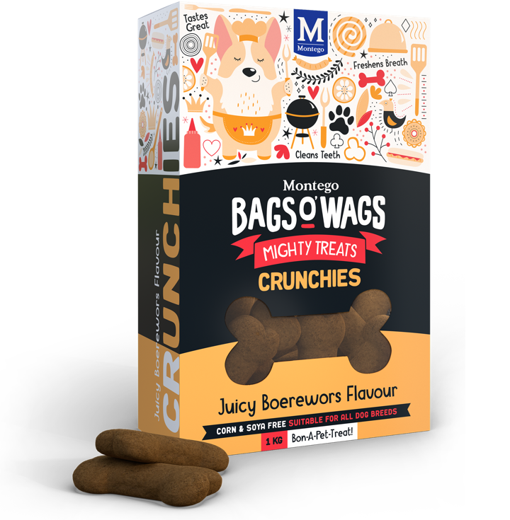 Montego bags O' Wags Boerewors - 1KG