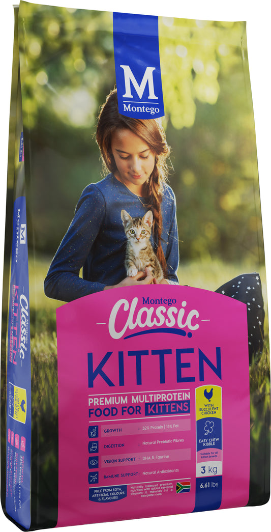 Montego Classic Kitten Chicken - 3kg