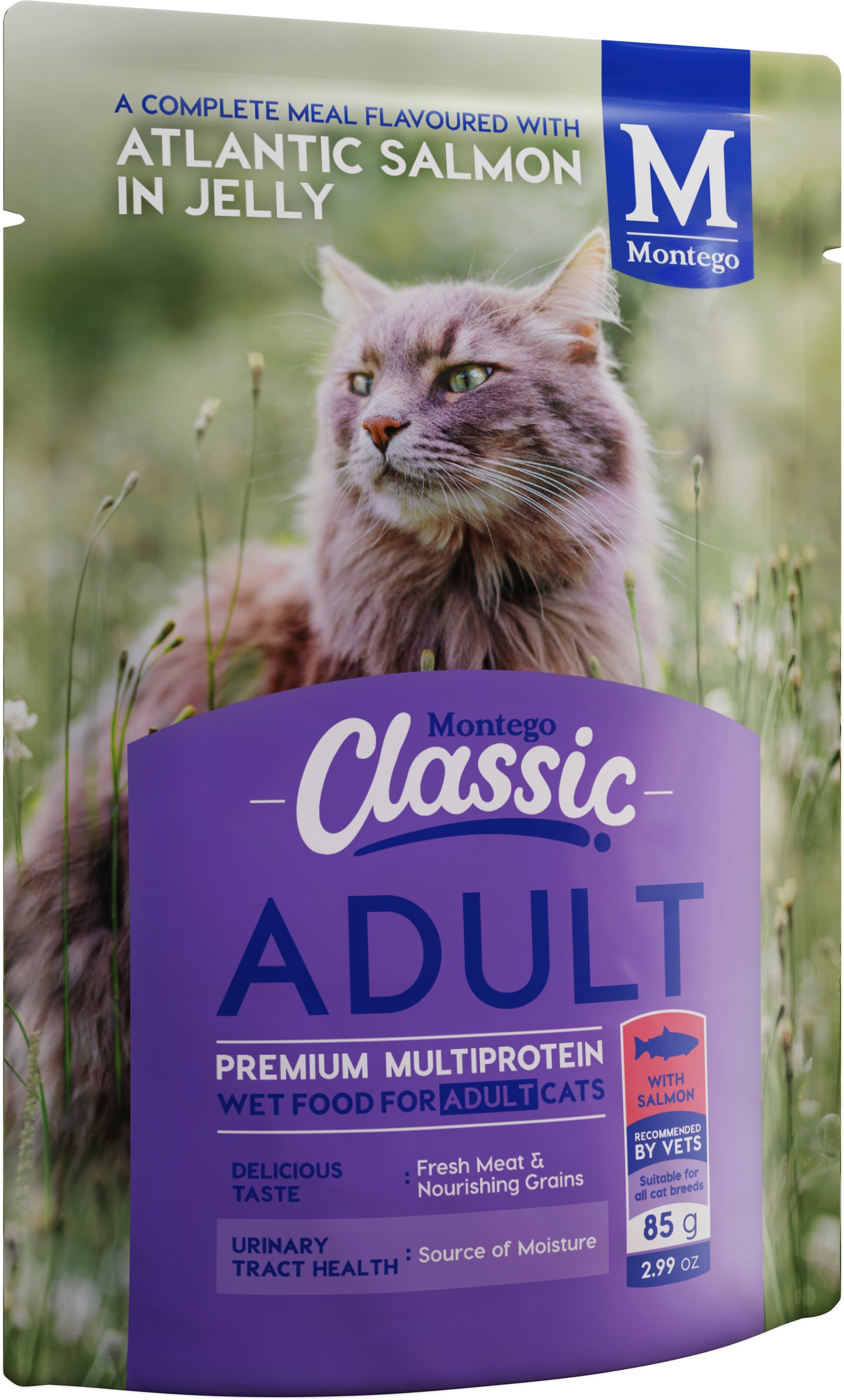 Montego classic wet cat salmon 85g