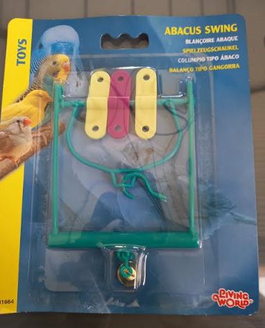 Living World Abacus Bird Swing