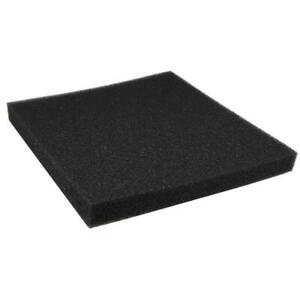 Natural Color Black Filter Sponge - 50x50x2cm - XF31802D-50