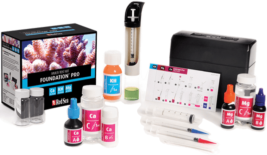 Red Sea Reef Foundation Pro Multi Test Kit (Ca, Alk, Mg)
