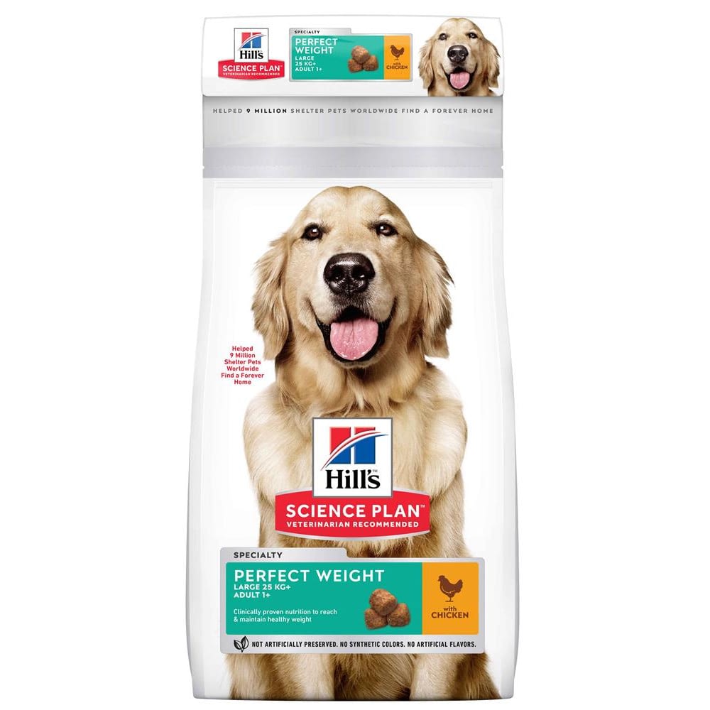 Hill’s Science Plan Adult Perfect Weight Large Breed Dry Dog Food Chicken Flavour