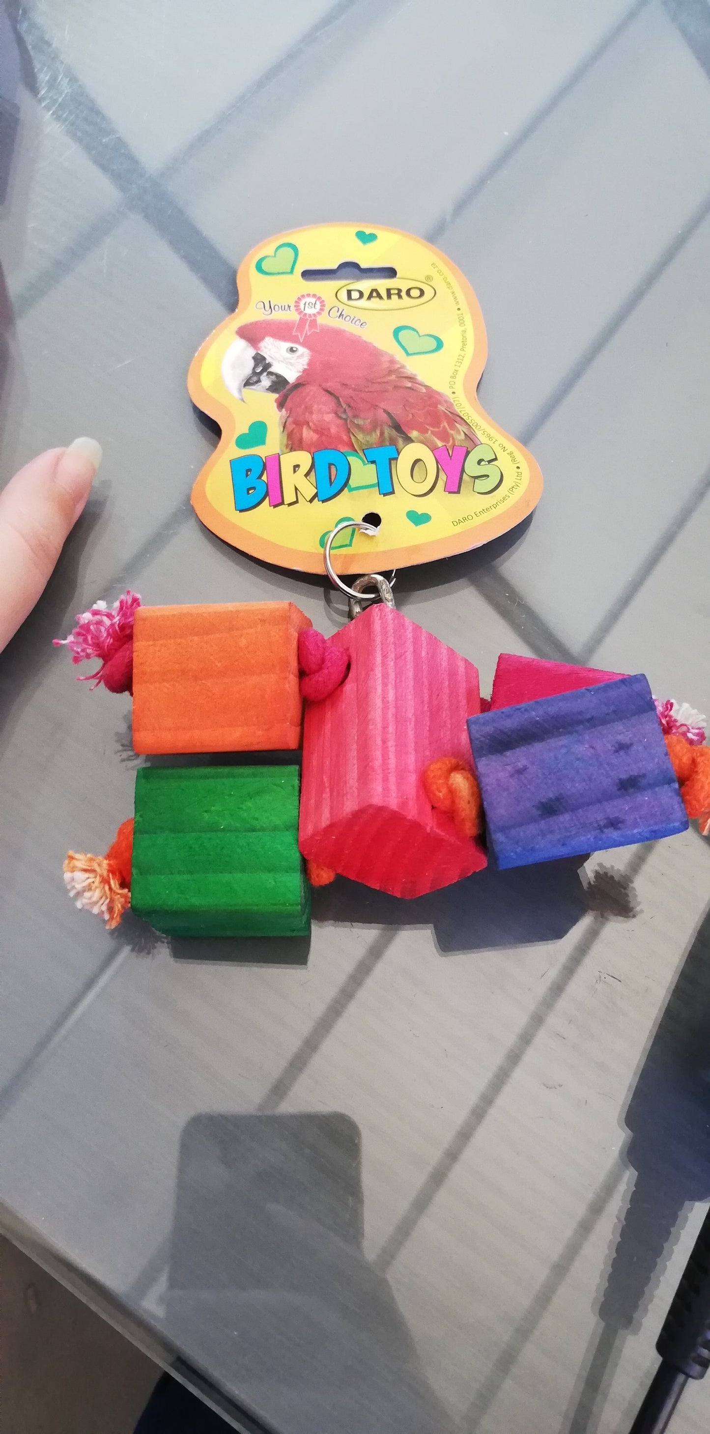 Daro Wooden Parrot Toy Mini No.2