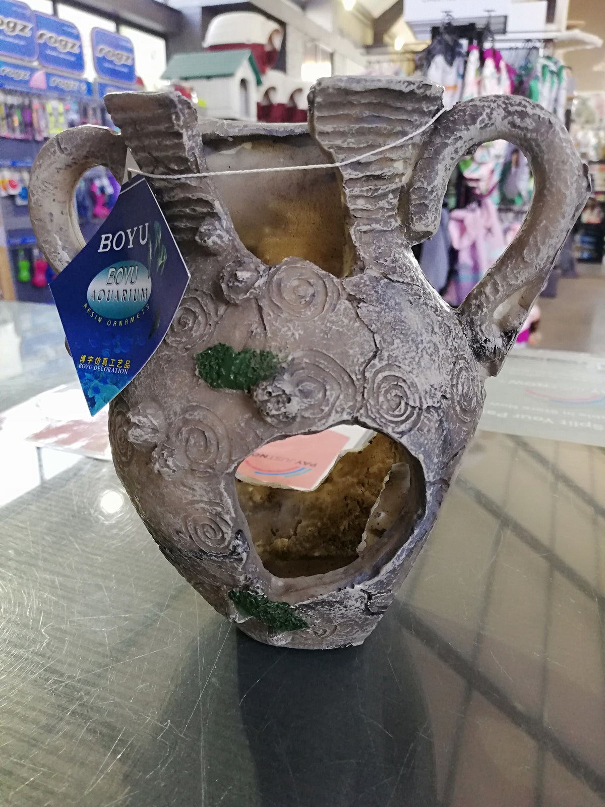 Boyu Resin Broken Jar Ornaments - RO-2234