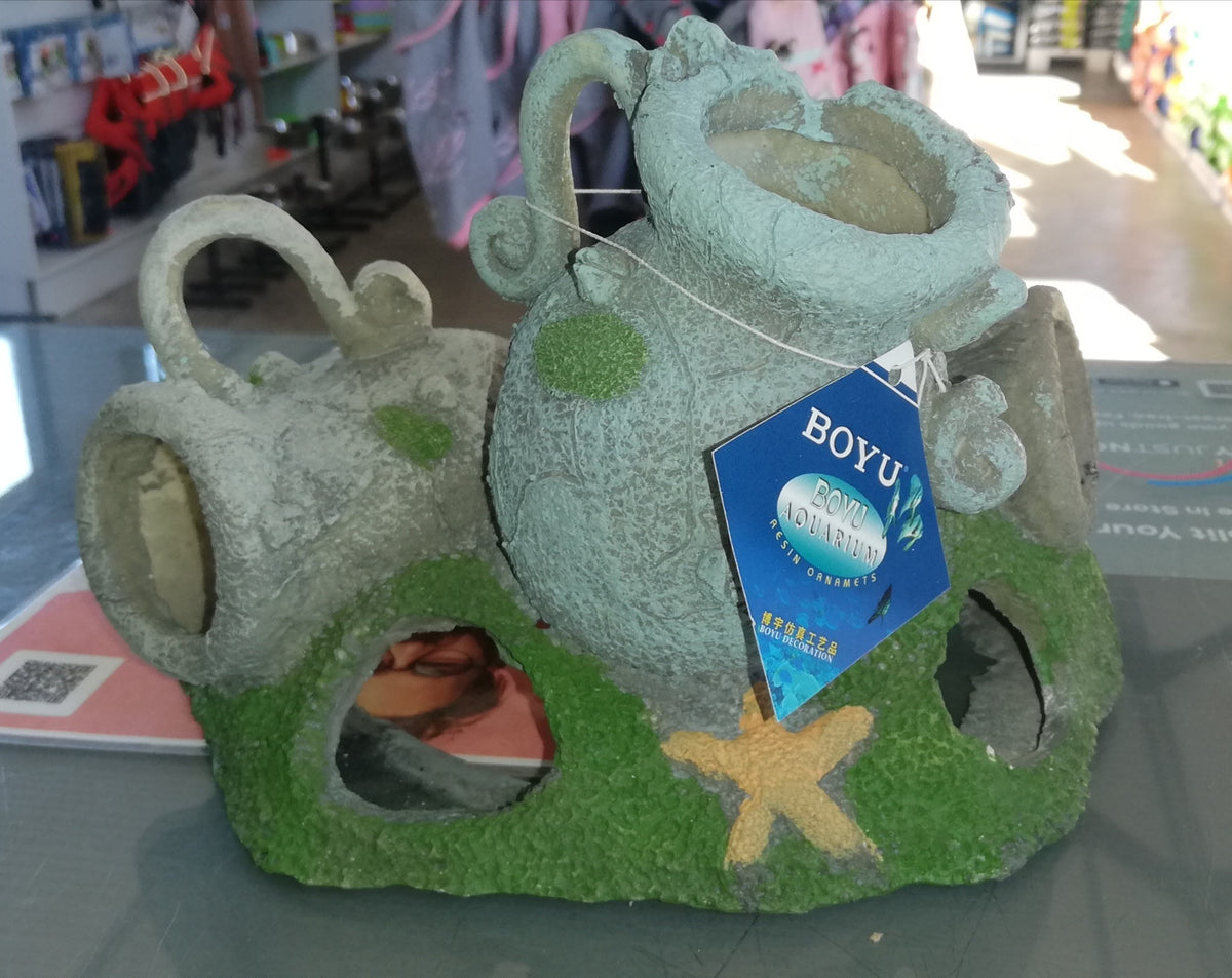 Boyu Resin Undersea Broken Jars - RO-2252