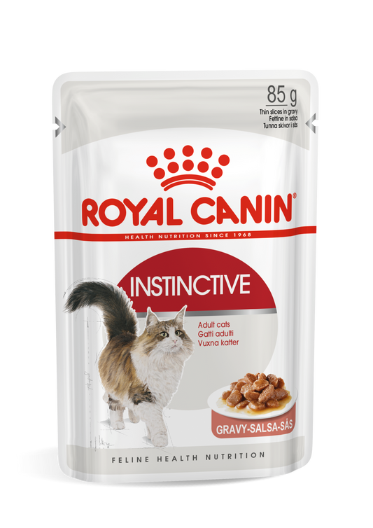 Royal Canin Instinctive Gravy Pouch Adult Cat - 85g