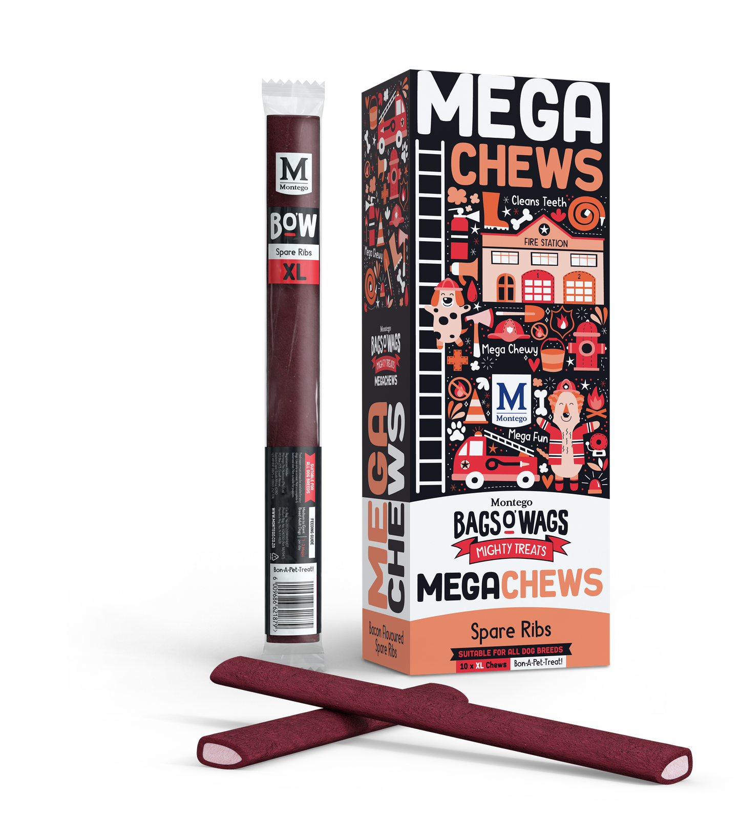 Montego Bags O' Wags Mega spare rib