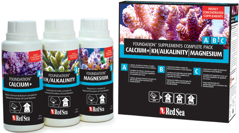 Red Sea Reef Foundation ABC 250ml Value Pack