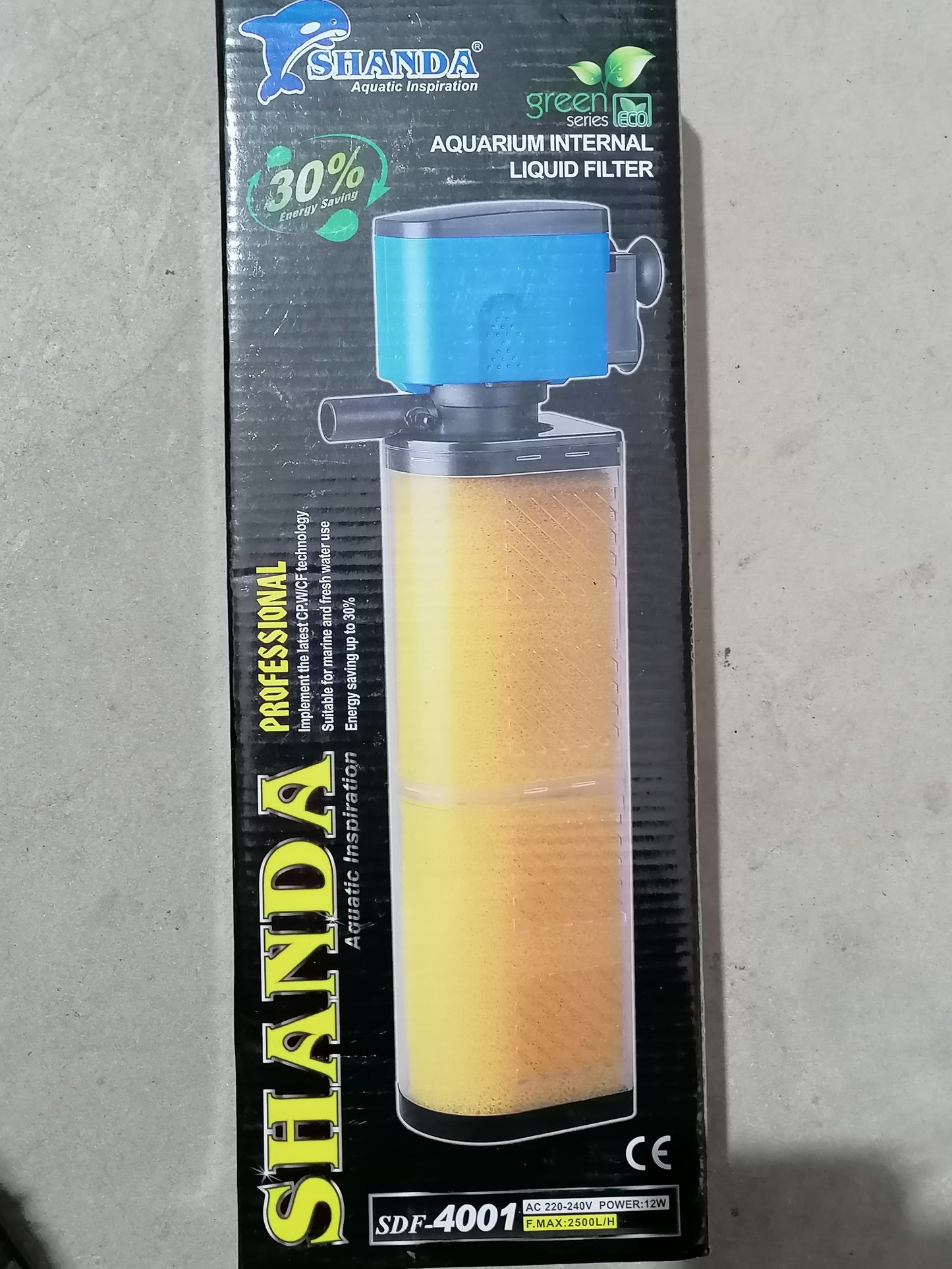 Shanda internal liquid filter