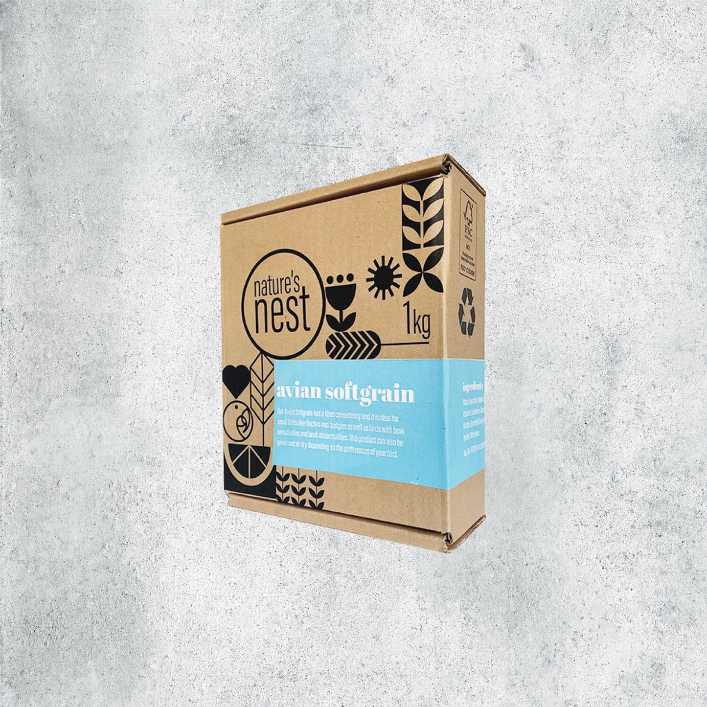 Nature's Nest Avian Softgrain 1kg