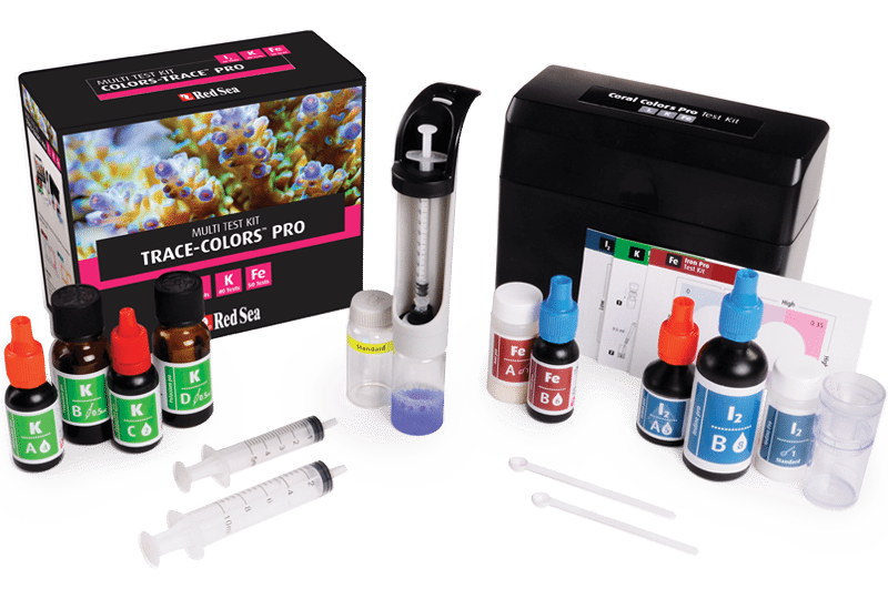 Red Sea Colors Pro Multi Test Kit (I2, K, Fe)