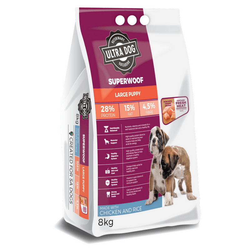 Ultra Dog Superwoof large puppy 8kg