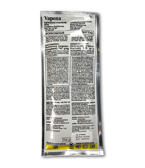Vapona Strip 104g