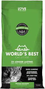 World's Best Cat Litter Clumping - 3.181kg