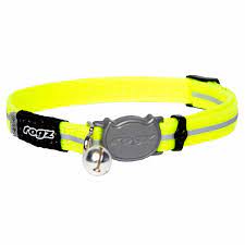 Rogz Alleycat Breakaway collar - Dayglo