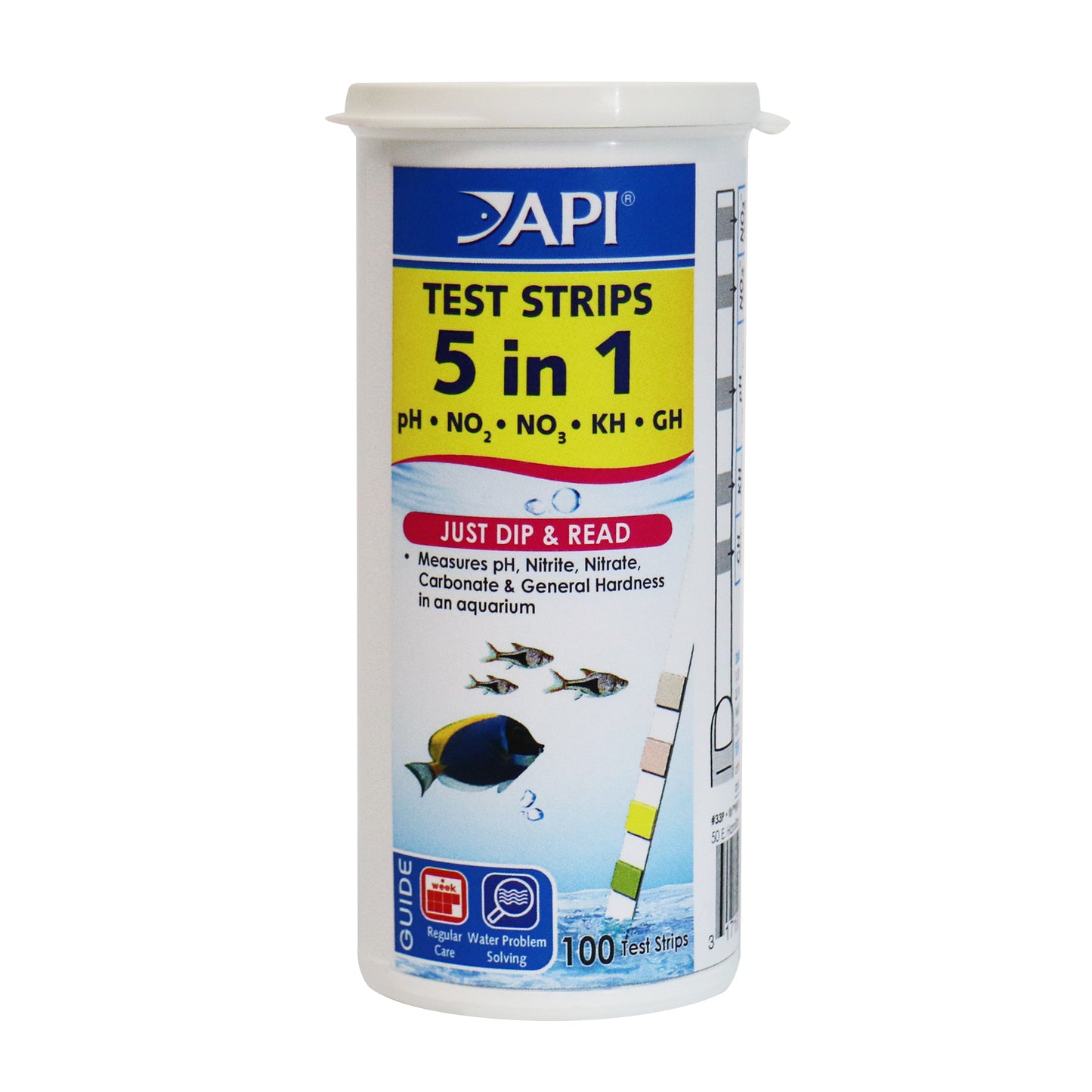 API 5 in 1 Test Strips - 100 test Strip