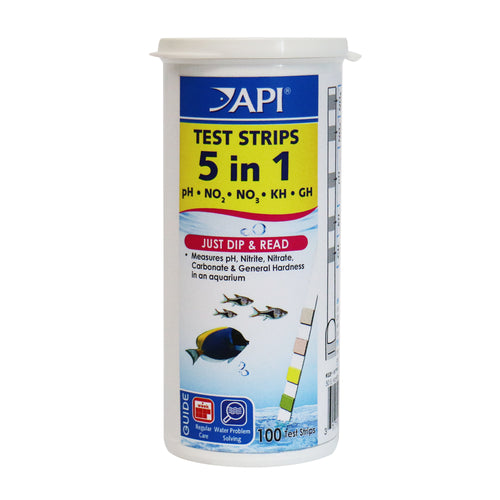 API 5 in 1 Test Strips - 100 test Strip
