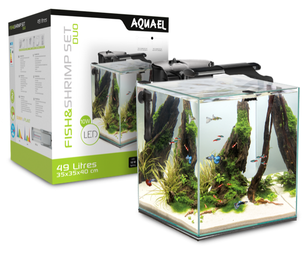 Aquael Fish/Shrimp DUO Tank