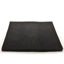 Natural Color Black Bio Sponge - 45x45x4 - XF31801A-45